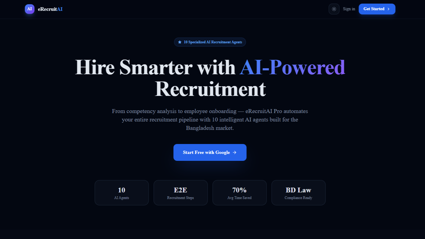 AI-Powered Recruitment Platform for Enterprise Hiring